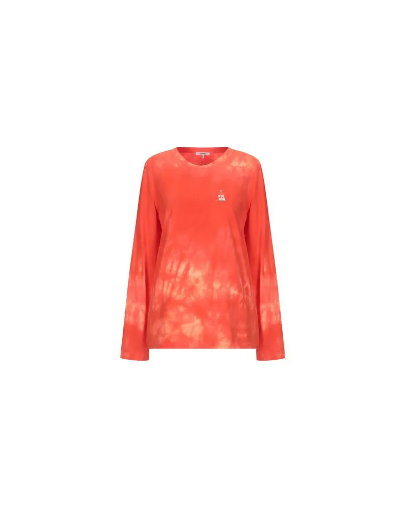 Ganni TOPS - T-shirtsauf YOOX.COM Orange