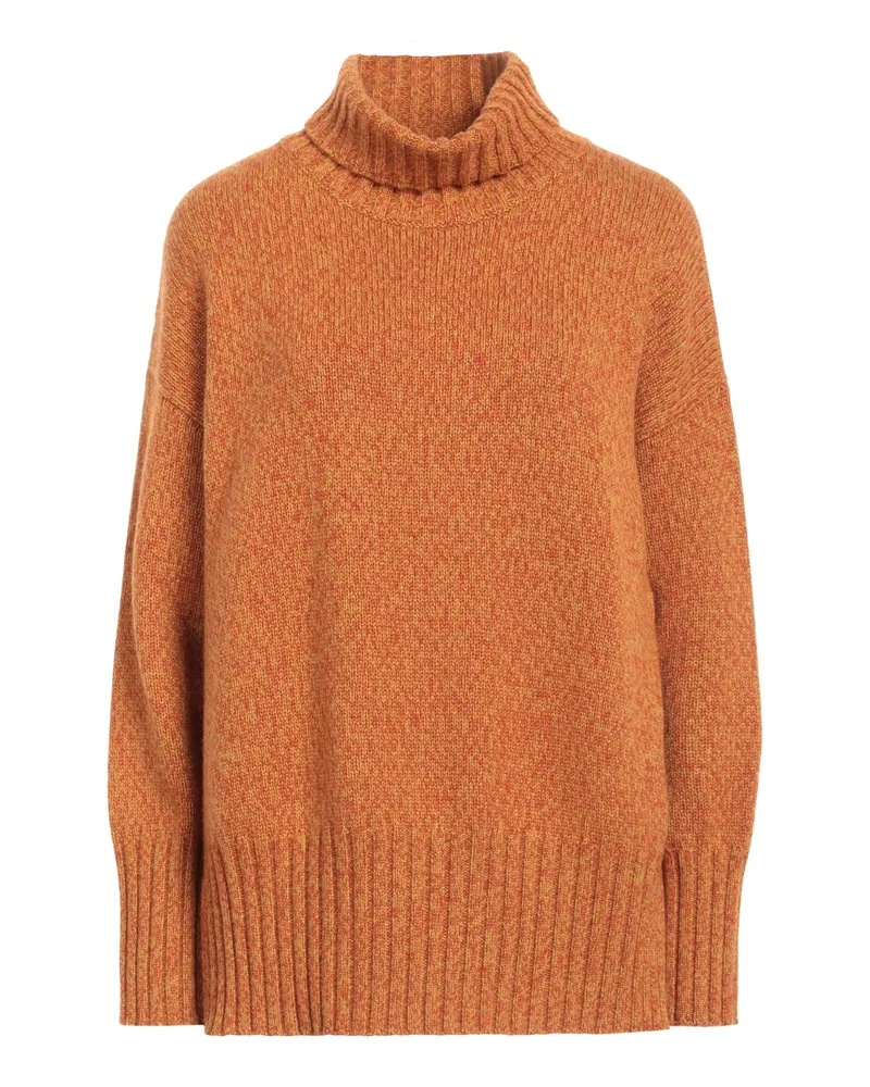 Massimo Alba Rollkragenpullover Orange