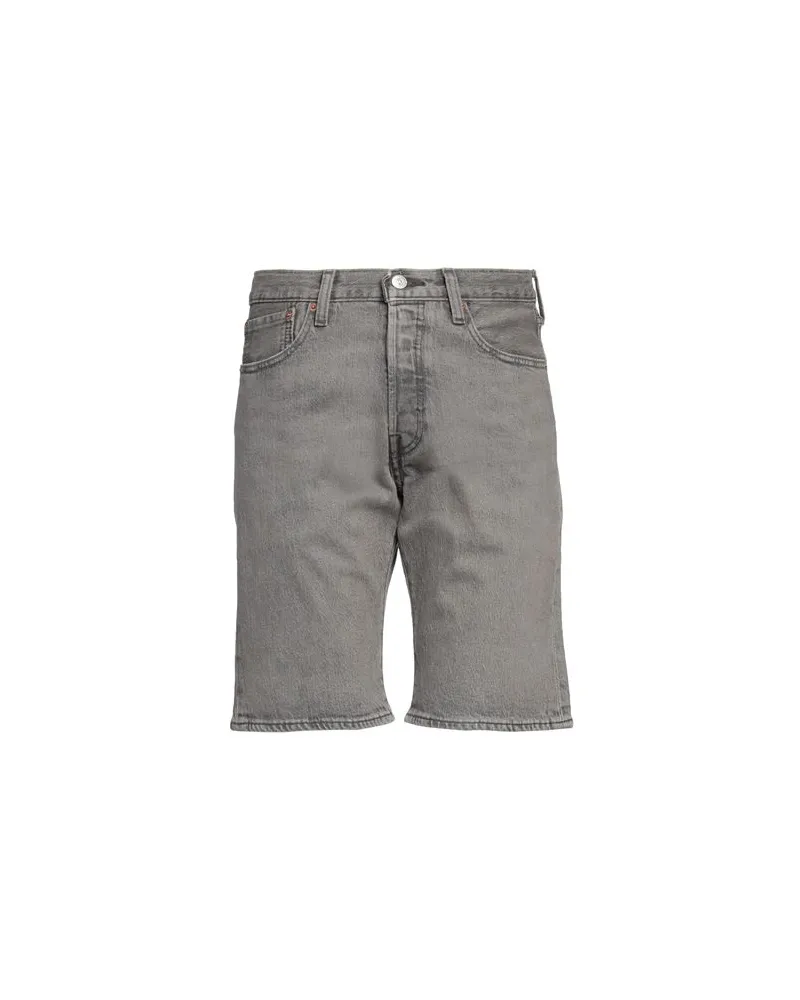 Levi's HOSEN & RÖCKE - Jeansshortsauf YOOX.COM Grau