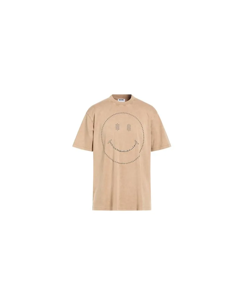 Moschino X SMILEY WORLD® - TOPS - T-shirtsauf YOOX.COM Kamel
