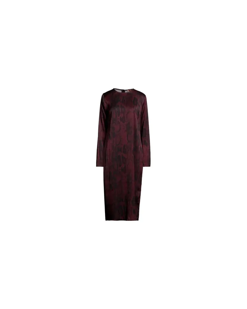 ANDAMANE KLEIDER - Midi-Kleiderauf YOOX.COM Bordeaux