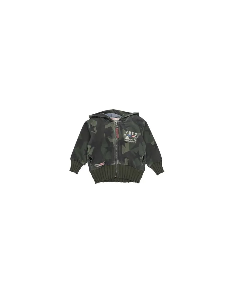 Fred Mello TOPS - Sweatshirtsauf YOOX.COM Militärgrün