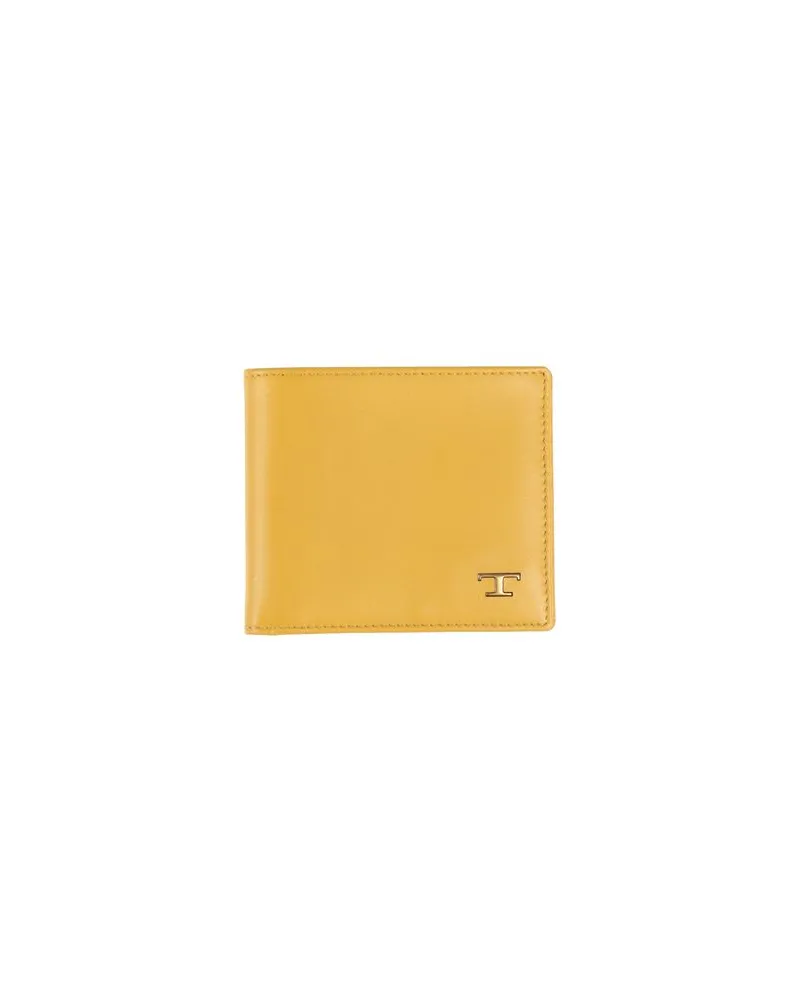 TOD'S Kleinlederwaren - Brieftaschenauf YOOX.COM Gelb