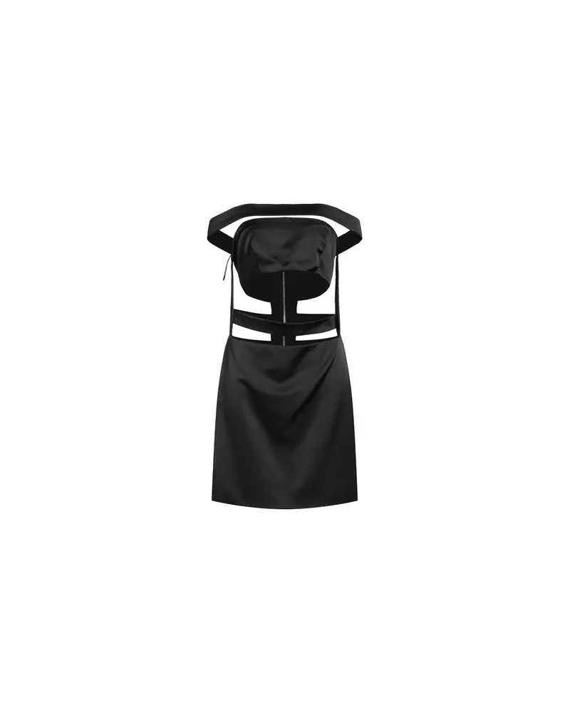 NINEMINUTES KLEIDER - Mini-Kleiderauf YOOX.COM Schwarz