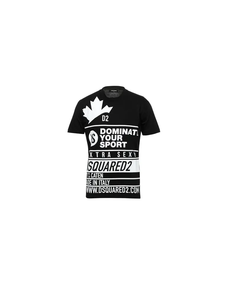 Dsquared2 TOPS - T-shirtsauf YOOX.COM Schwarz