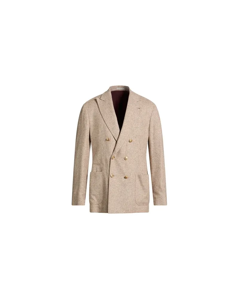 Brunello Cucinelli ANZÜGE und CO-ORDS - Blazersauf YOOX.COM Sand