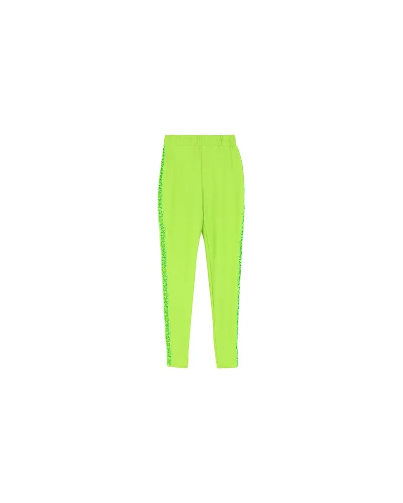 GCDS HOSEN & RÖCKE - Leggingsauf YOOX.COM Limettengrün