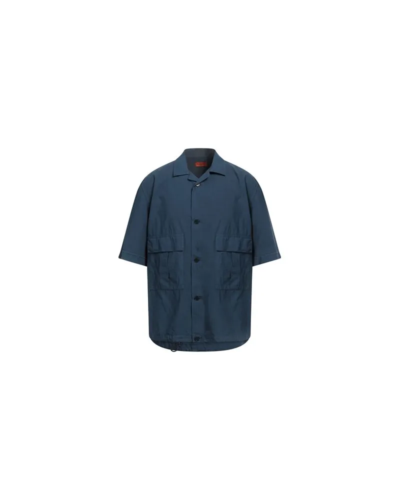 BARENA TOPS - Hemdenauf YOOX.COM Marineblau