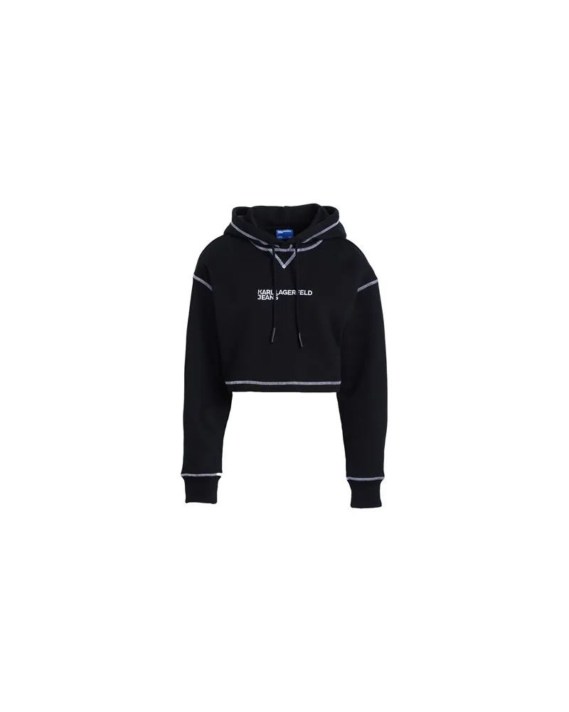 Karl Lagerfeld TOPS - Sweatshirtsauf YOOX.COM Schwarz