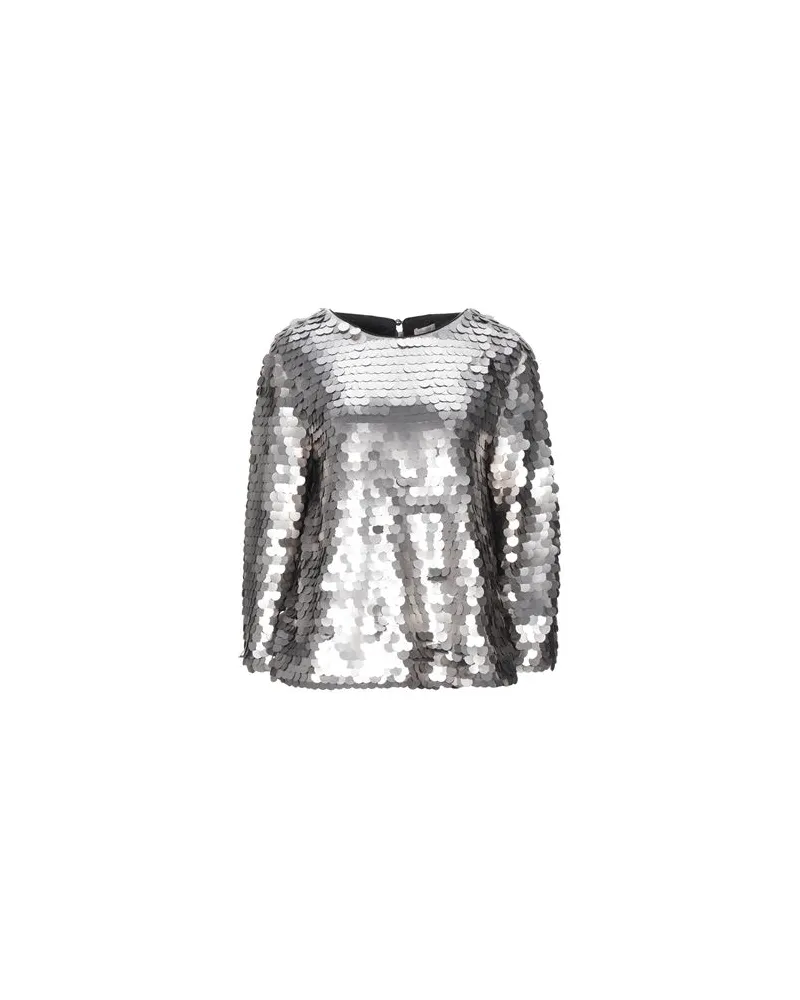 Fracomina JEANS - TOPS - Topsauf YOOX.COM Silber