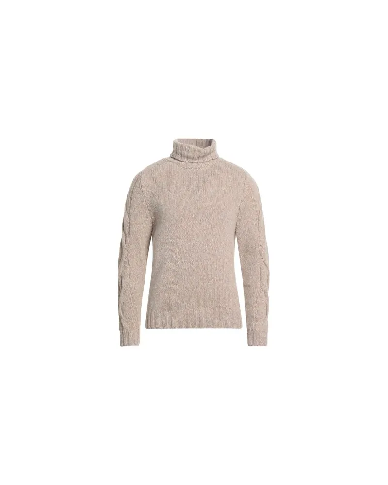 Alpha Studio STRICKWAREN - Rollkragenpulloverauf YOOX.COM Sand