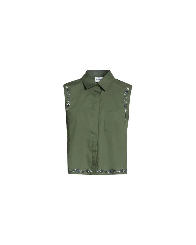 MARELLA TOPS - Hemdenauf YOOX.COM Grün