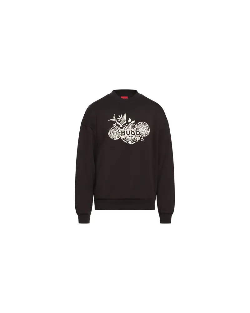HUGO BOSS TOPS - Sweatshirtsauf YOOX.COM Schwarz