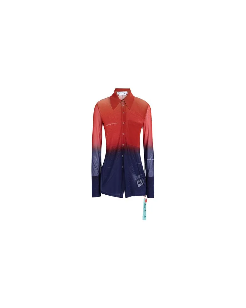 OFF-WHITE TOPS - Hemdenauf YOOX.COM Rot
