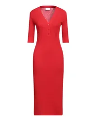 NENETTE Midi-Kleid Rot