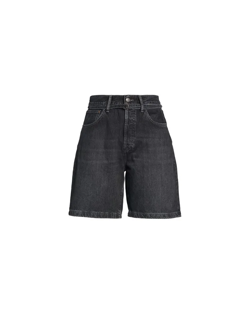 Acne Studios HOSEN & RÖCKE - Jeansshortsauf YOOX.COM Schwarz