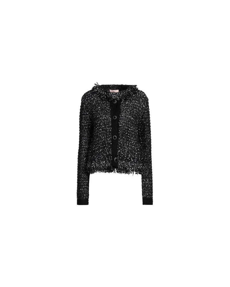 Twin-Set STRICKWAREN - Strickjackenauf YOOX.COM Schwarz