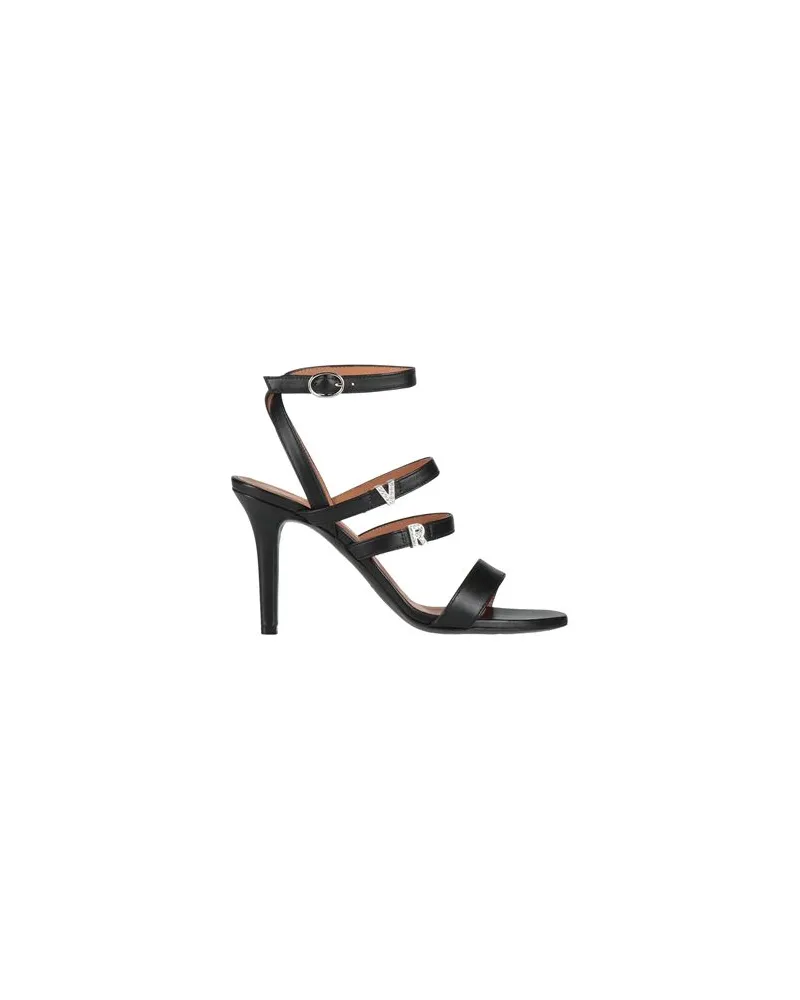 Via Roma 15 SCHUHE - Sandalenauf YOOX.COM Schwarz