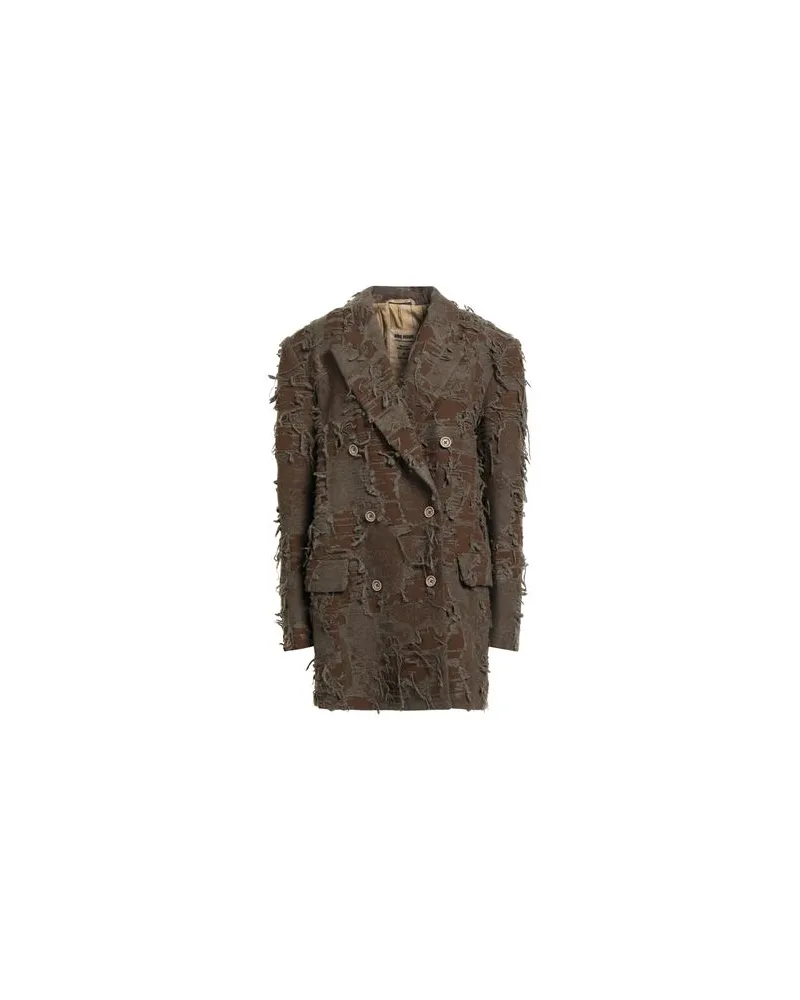 Uma Wang JACKEN & MÄNTEL - Mäntelauf YOOX.COM Khaki