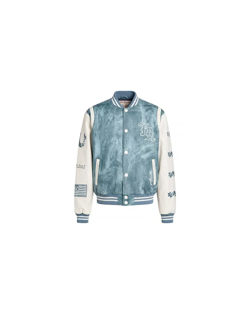 True Religion JACKEN & MÄNTEL - Jacken und Anoraksauf YOOX.COM Taubenblau