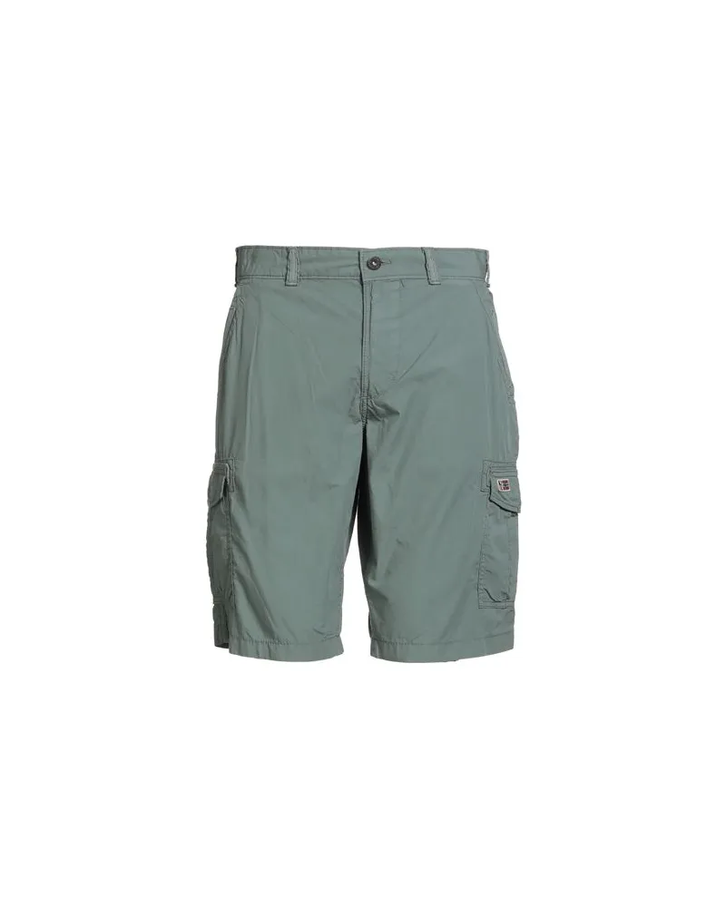 Napapijri HOSEN & RÖCKE - Shorts & Bermudashortsauf YOOX.COM Militärgrün