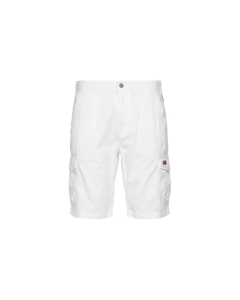 Napapijri HOSEN & RÖCKE - Shorts & Bermudashortsauf YOOX.COM Weiß