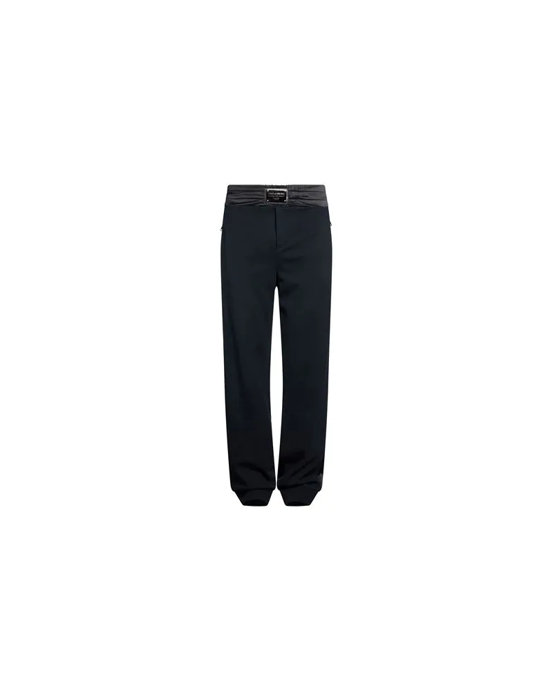 Dolce & Gabbana HOSEN & RÖCKE - Hosenauf YOOX.COM Schwarz