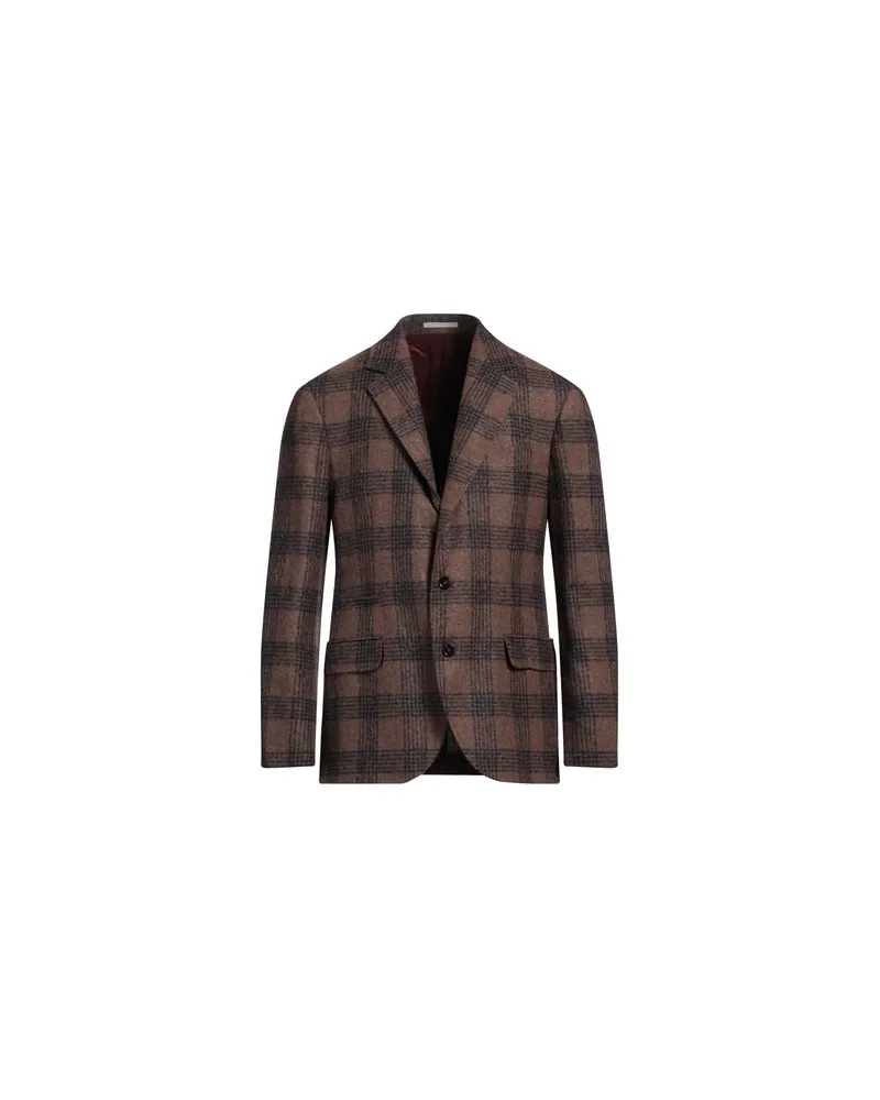 Brunello Cucinelli ANZÜGE und CO-ORDS - Blazersauf YOOX.COM Braun