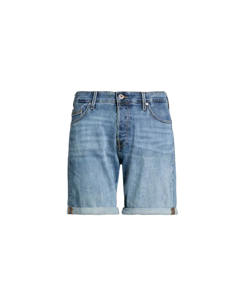 Jack & Jones HOSEN & RÖCKE - Jeansshortsauf YOOX.COM Blau