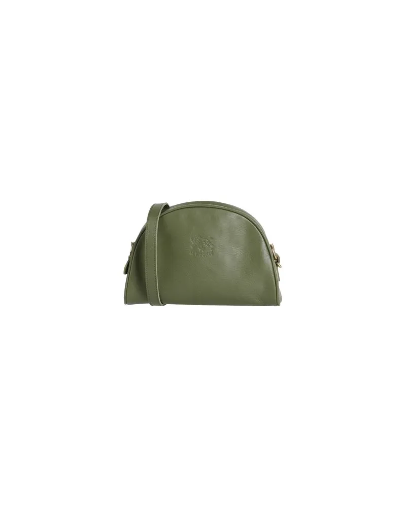 IL BISONTE TASCHEN - Umhängetascheauf YOOX.COM Militärgrün