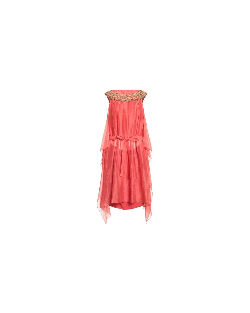 Alberta Ferretti KLEIDER - Midi-Kleiderauf YOOX.COM Koralle