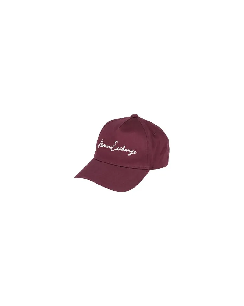 Armani Exchange ACCESSOIRES - Mützen & Hüteauf YOOX.COM Bordeaux