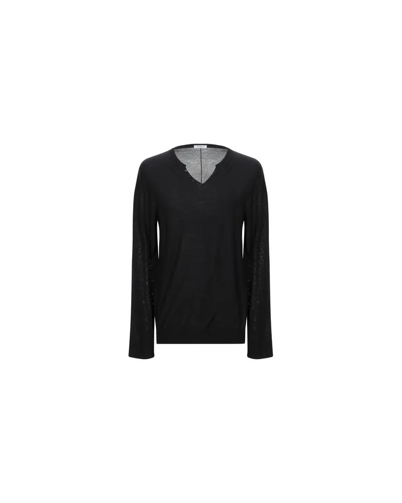 Paolo Pecora Milano STRICKWAREN - Pulloverauf YOOX.COM Schwarz