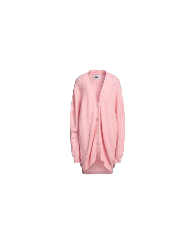 RUS STRICKWAREN - Strickjackenauf YOOX.COM Rosa