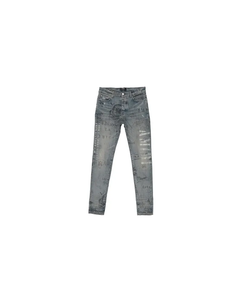 Amiri HOSEN & RÖCKE - Jeanshosenauf YOOX.COM Blau