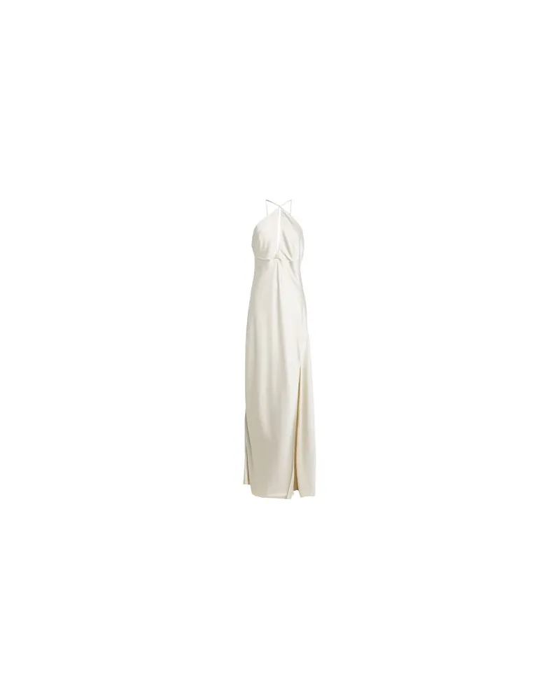 Patrizia Pepe KLEIDER - Maxi-Kleiderauf YOOX.COM Cremeweiß
