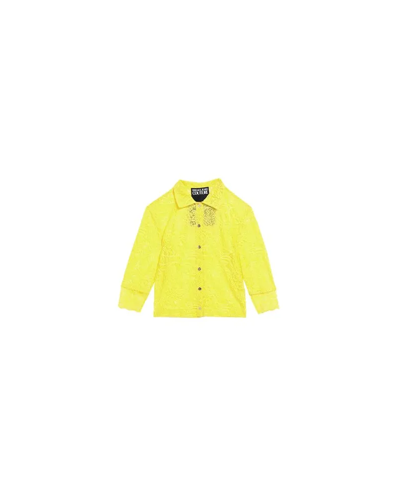 Versace Jeans TOPS - Hemdenauf YOOX.COM Gelb