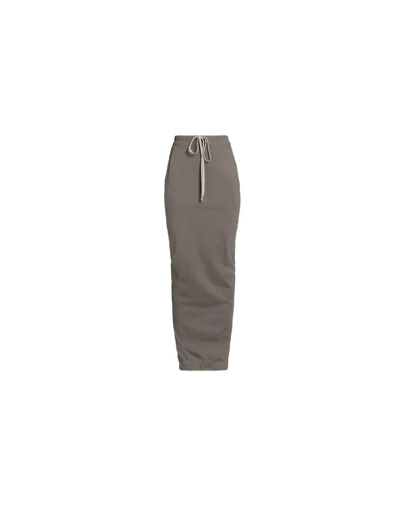 DRKSHDW by Rick Owens HOSEN & RÖCKE - Maxi-Röckeauf YOOX.COM Maulwurfsgrau