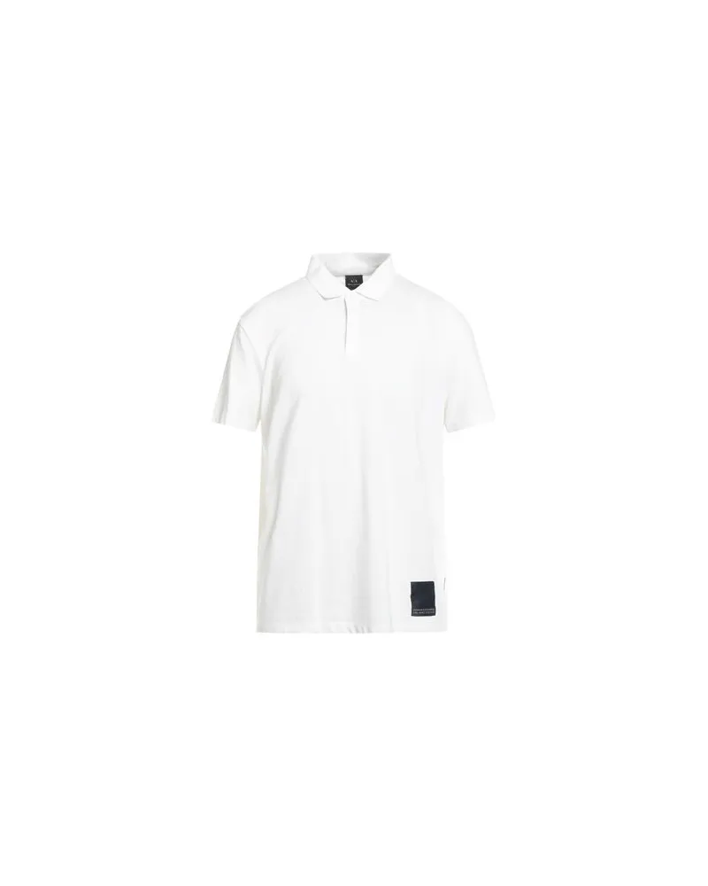 Armani Exchange TOPS - Poloshirtsauf YOOX.COM Weiß