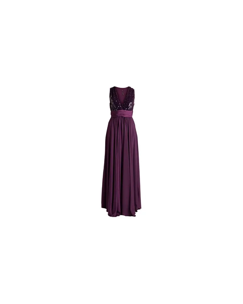 Manila Grace KLEIDER - Maxi-Kleiderauf YOOX.COM Dunkelviolett