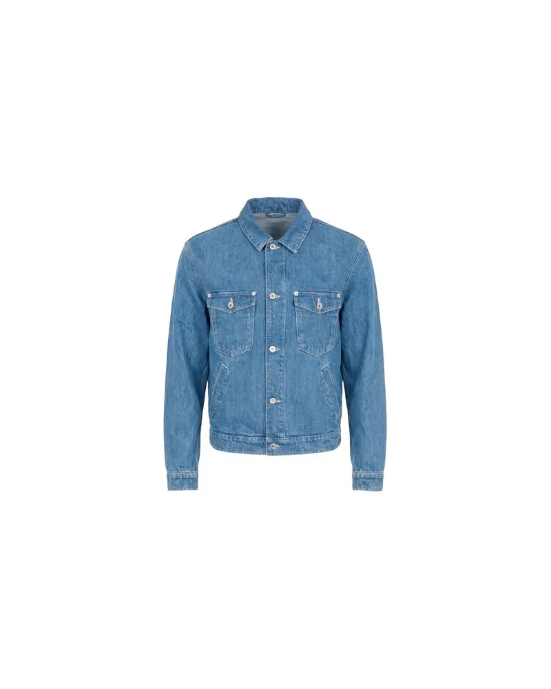 Kenzo JACKEN & MÄNTEL - Jeansjacken/Mäntelauf YOOX.COM Blau