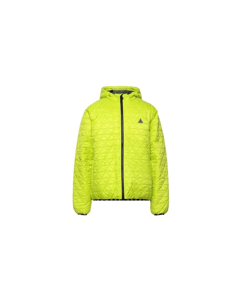 HUF JACKEN & MÄNTEL - Pufferjacken & Daunenjackenauf YOOX.COM Limettengrün