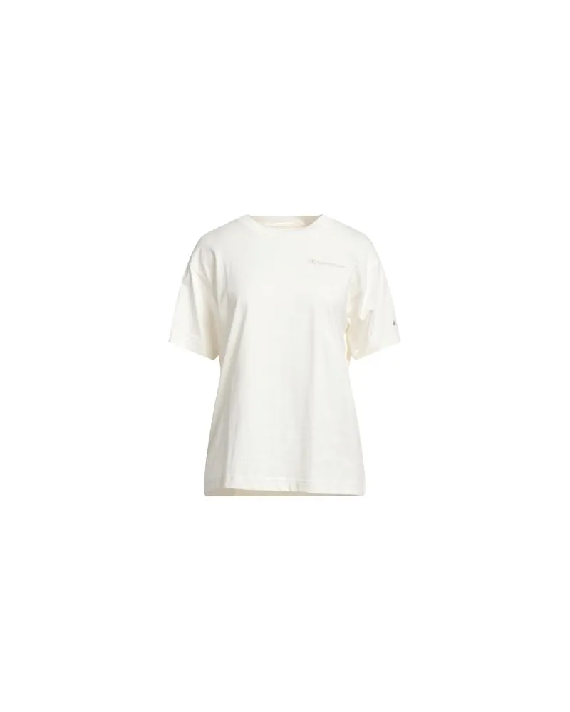 Champion TOPS - T-shirtsauf YOOX.COM Cremeweiß