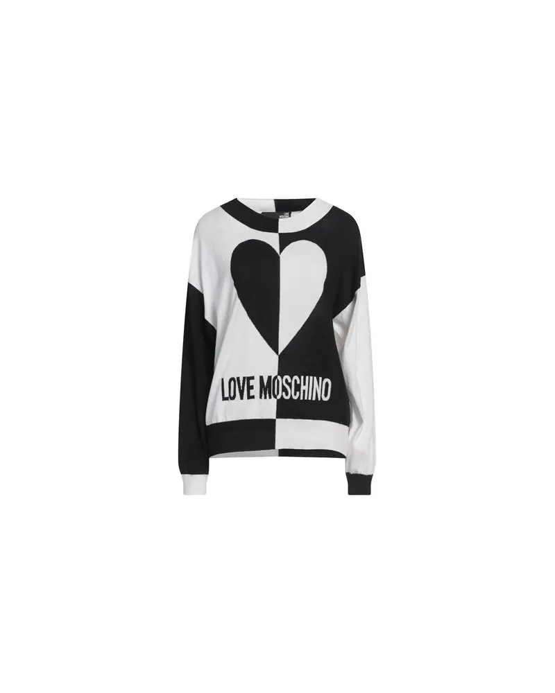Moschino STRICKWAREN - Pulloverauf YOOX.COM Weiß