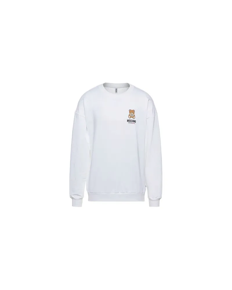 Moschino TOPS - Sweatshirtsauf YOOX.COM Weiß