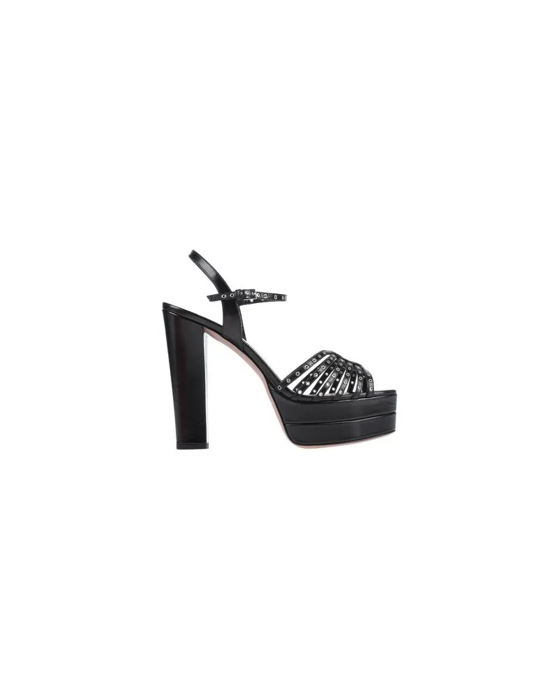 Valentino Garavani SCHUHE - Sandalenauf YOOX.COM Schwarz