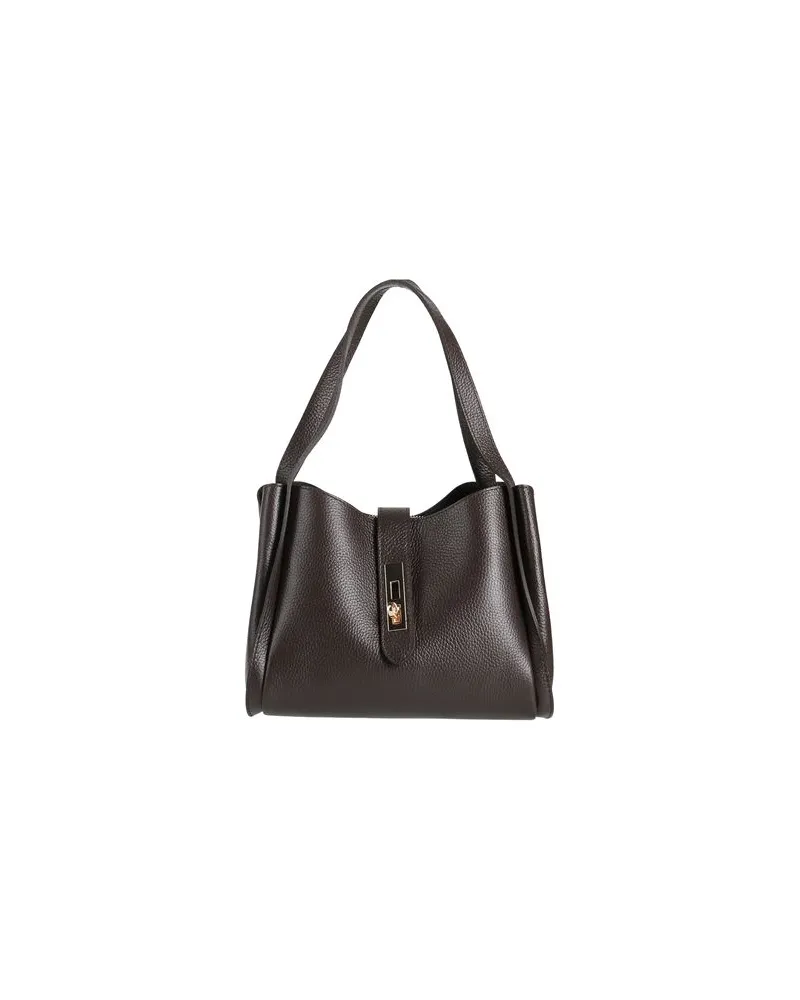 Tuscany Leather SOAVE - TASCHEN - Schultertaschenauf YOOX.COM Dunkelbraun