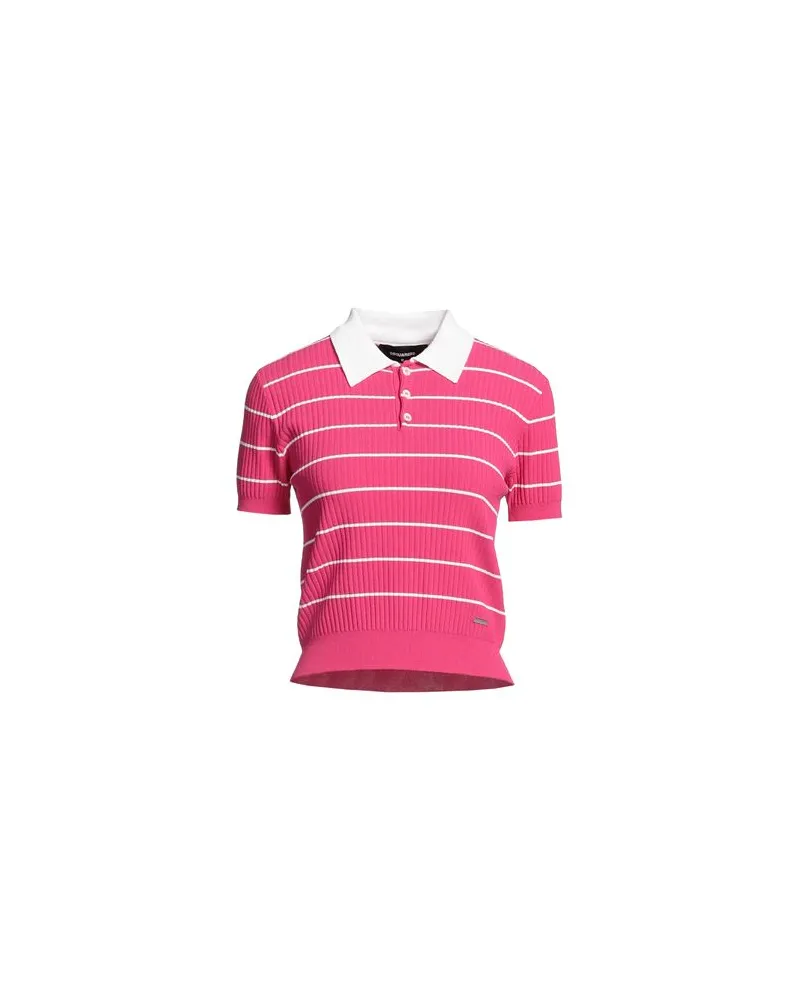 Dsquared2 STRICKWAREN - Pulloverauf YOOX.COM Fuchsia