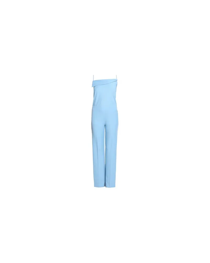 Biancoghiaccio OVERALLS - Jumpsuitsauf YOOX.COM Hellblau