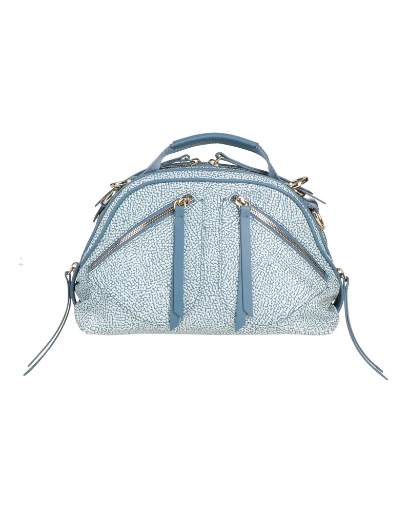 Borbonese Handtaschen Hellblau